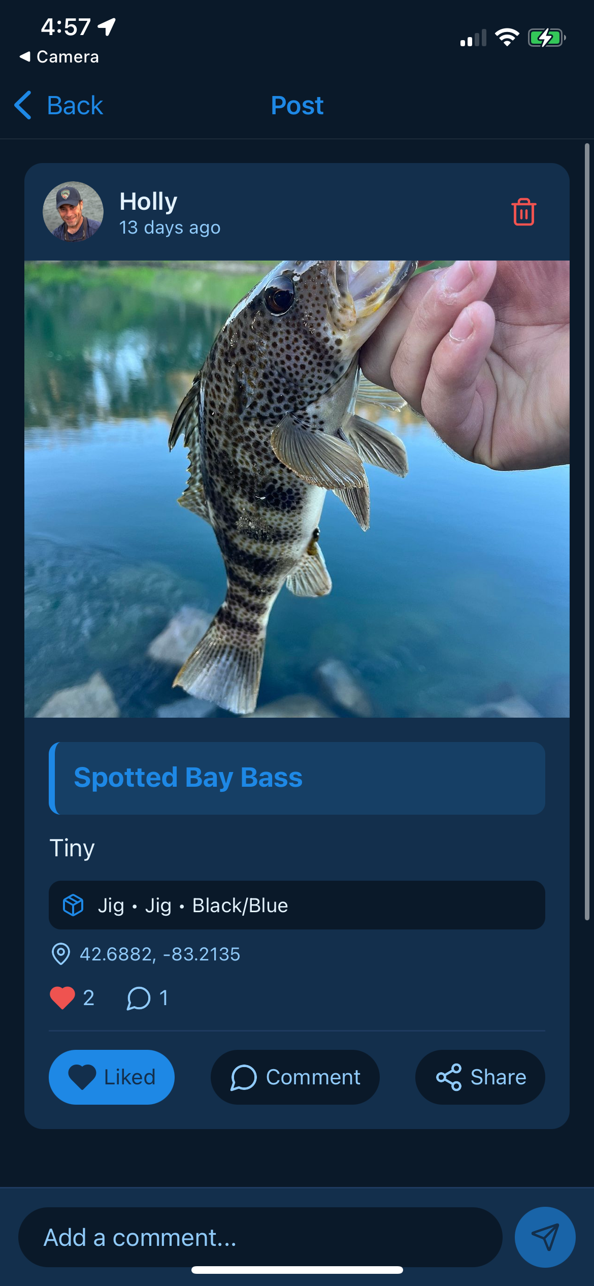 FTS Fishing App Screenshot 6